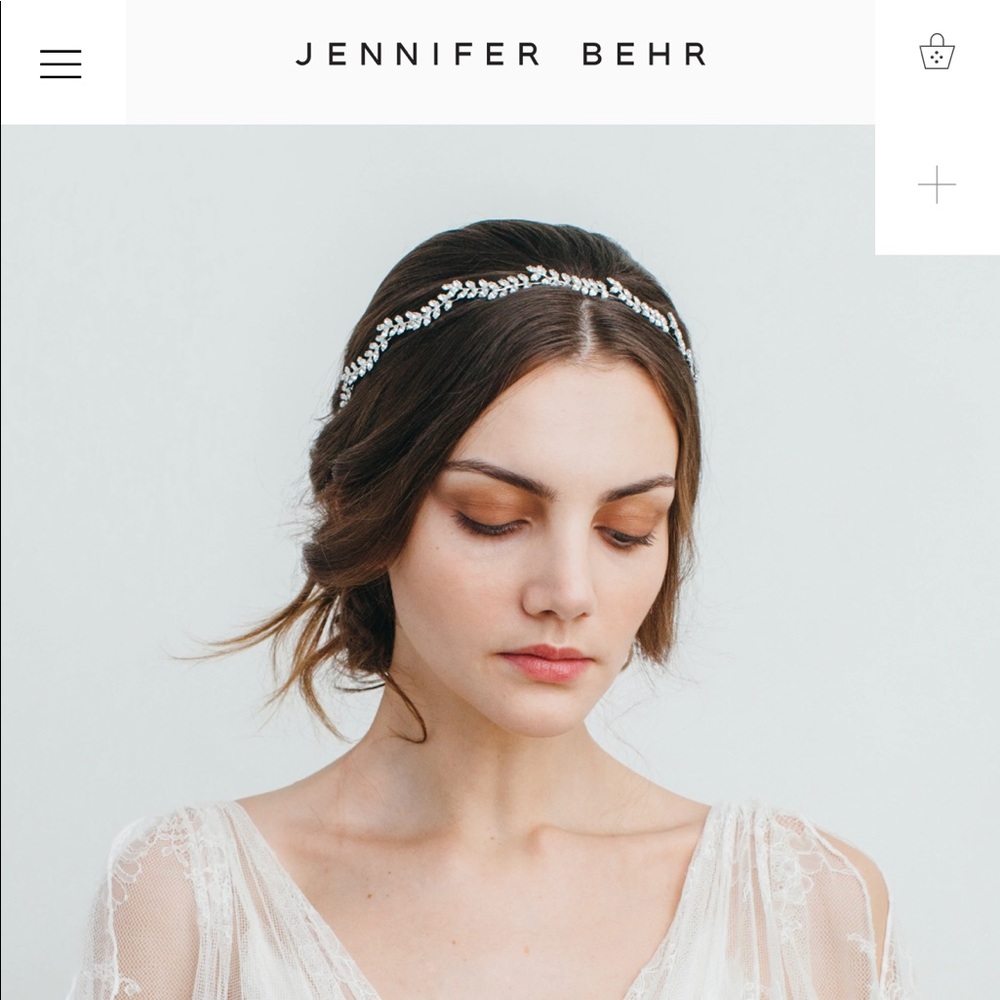 Jennifer Behr Crystal head piece